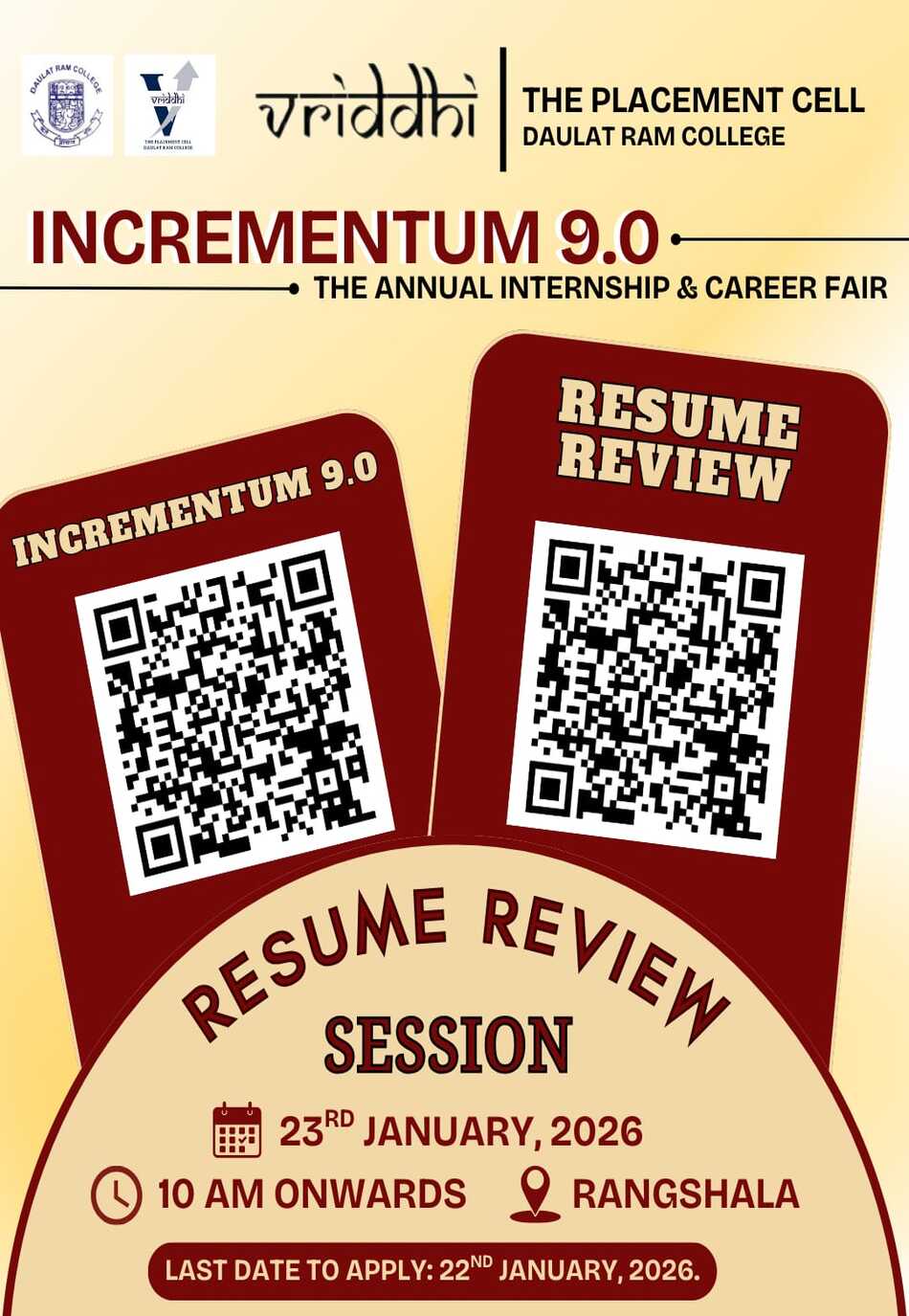 Resume Review Session 