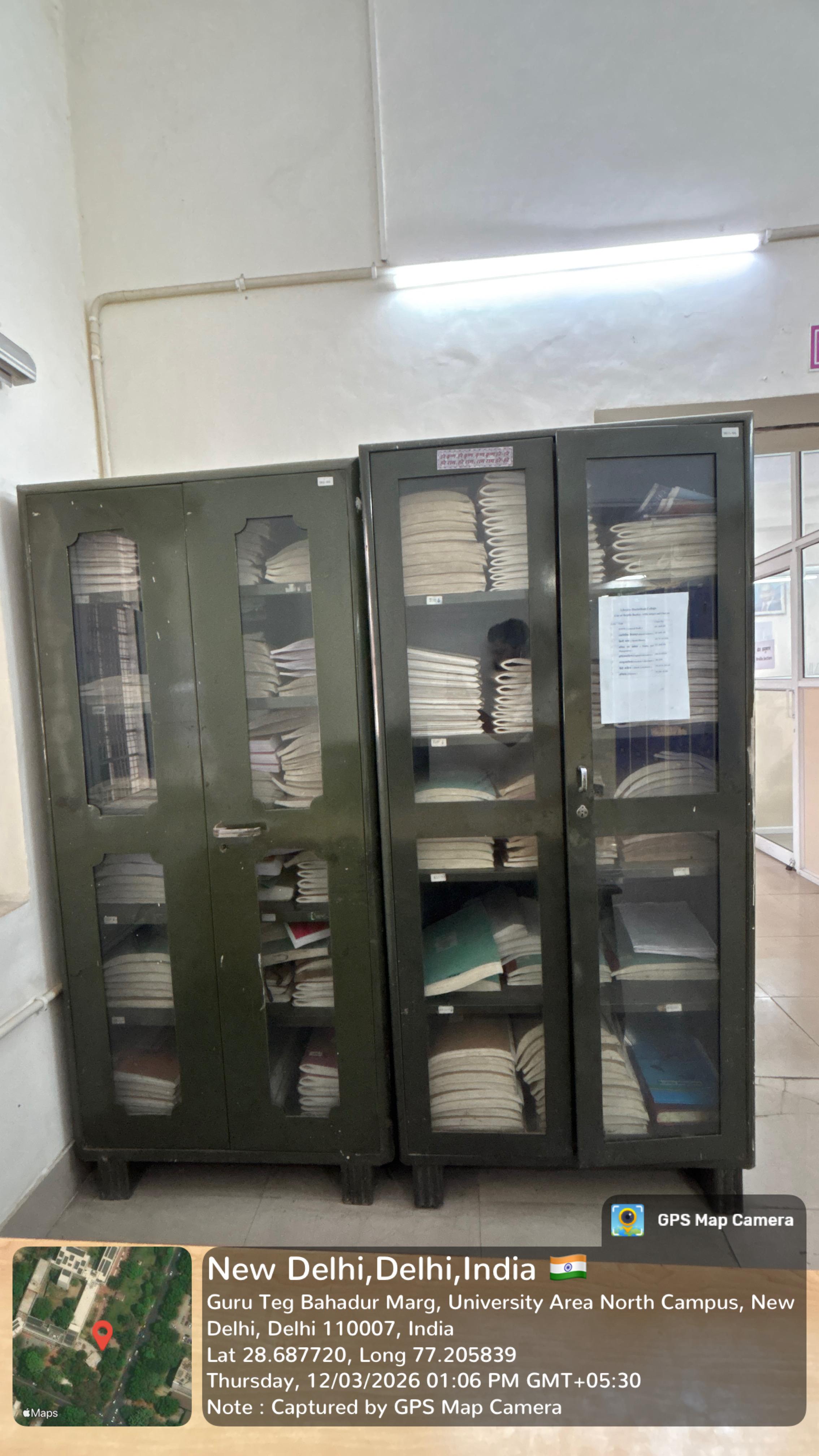 Braille Books in Library