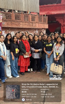 Heritage Walk to Chandani Chowk on 18th February 2025