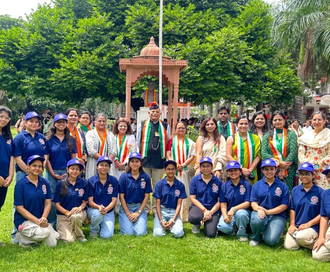 NSS volunteers celebrating Independence Day with patriotism, cultural performances, and a commitment to nation-building.